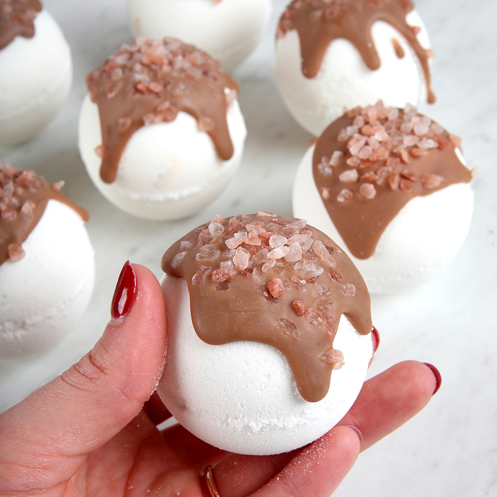 Cocoa Butter Bath Bombs Project